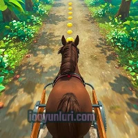  Horse Kart Runner Game oyna