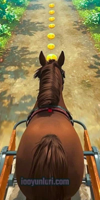  Horse Kart Runner Game oyna