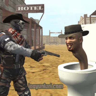 Cowboy vs Skibidi Toilets