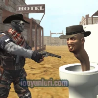  Cowboy vs Skibidi Toilets oyna