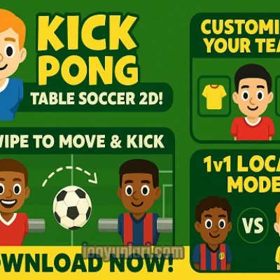 Kick Pong   Table Soccer