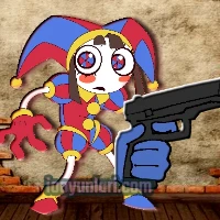  Pomni Maze Shooter oyna
