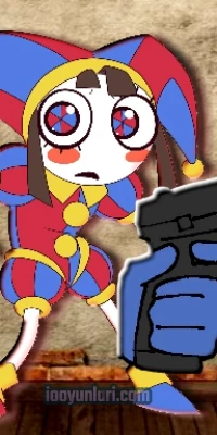  Pomni Maze Shooter oyna
