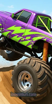  Monster Truck Stunt Game oyna